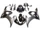 2006-2009 Yamaha YZF R6S Motorcycle Fairings - Glossy Black Matte Black White Decals Canada