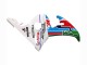2003-2004 Yamaha YZF R6 Motorcycle Fairings - White Blue Green Red Kastinee Dunlop Motul Canada