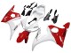 2003-2004 Yamaha YZF R6 Motorcycle Fairings - White Red Canada
