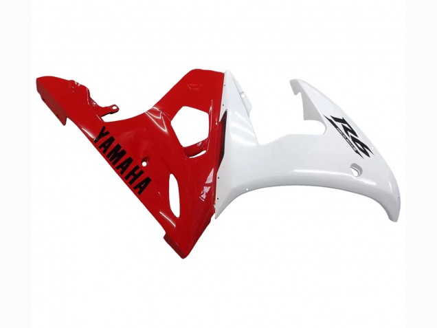 2003-2004 Yamaha YZF R6 Motorcycle Fairings - White Red Canada