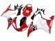 2006-2009 Yamaha YZF R6S Motorcycle Fairing - White Red Glossy Black Canada