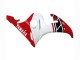 2006-2009 Yamaha YZF R6S Motorcycle Fairing - White Red Glossy Black Canada