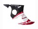 2003-2004 Yamaha YZF R6 Motorcycle Fairings - Red White Matte Black Canada