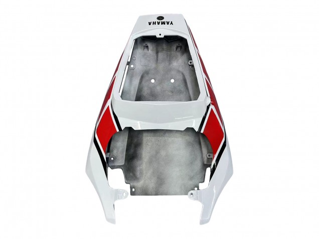 2006-2009 Yamaha YZF R6S Motorcycle Fairings - White Red Glossy Black Motul Canada