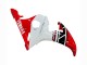 2006-2009 Yamaha YZF R6S Motorcycle Fairings - Red White Black Canada