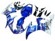 2005 Yamaha YZF 600 R6 Motorcycle Fairings - Blue White Red Motul Michelin Fiat Canada