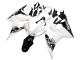 2005 Yamaha YZF 600 R6 Motorcycle Fairings - White Black Canada