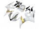 2005 Yamaha YZF 600 R6 Motorcycle Fairings - White Gold Black Canada