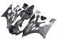 2006-2007 Yamaha YZF 600 R6 Motorcycle Fairings - Matte Black Silver Flame Canada