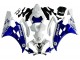 2006-2007 Yamaha YZF 600 R6 Motorcycle Fairings - White Blue Jordan Canada