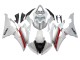 2008-2016 Yamaha YZF 600 R6 Motorcycle Fairings - White Red Canada