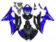 2008-2016 Yamaha YZF 600 R6 Motorcycle Fairings - Blue Glossy Black Canada