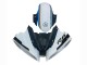 2008-2016 Yamaha YZF 600 R6 Motorcycle Fairing - White Blue Glossy Black Canada