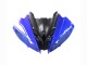 2008-2016 Yamaha YZF 600 R6 Motorcycle Fairings - White Blue Glossy Black Canada