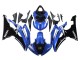 2008-2016 Yamaha YZF 600 R6 Motorcycle Fairings - White Blue Glossy Black Canada