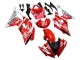 2008-2016 Yamaha YZF 600 R6 Motorcycle Fairings - White Red Black Fiat Acer Canada