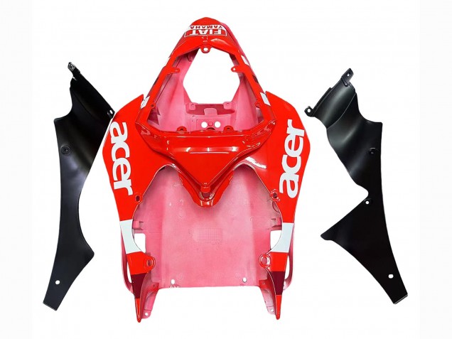 2008-2016 Yamaha YZF 600 R6 Motorcycle Fairings - White Red Black Fiat Acer Canada