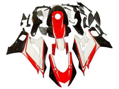 2017-2023 Yamaha YZF 600 R6 Motorcycle Fairings - White Red Glossy Black Canada