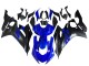 2017-2023 Yamaha YZF 600 R6 Motorcycle Fairings - Blue Matte Black Canada
