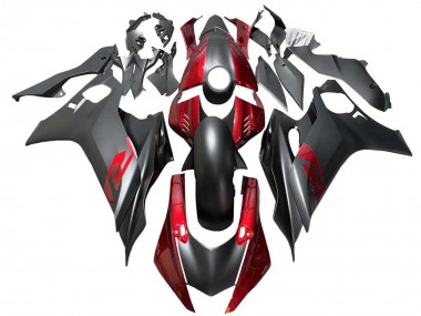2017-2023 Yamaha YZF 600 R6 Motorcycle Fairings - Red Matte Black Canada