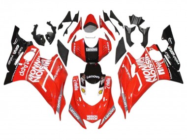 2017-2023 Yamaha YZF 600 R6 Motorcycle Fairings - Red Black Canada