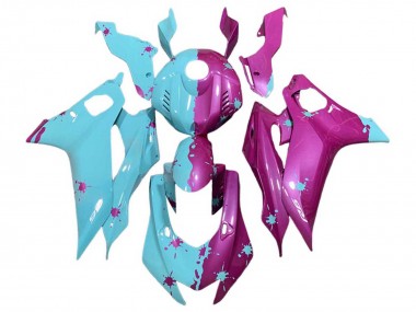 2017-2023 Yamaha YZF 600 R6 Motorcycle Fairings - Blue Pink Canada
