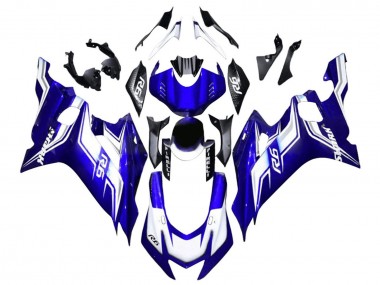 2017-2023 Yamaha YZF 600 R6 Motorcycle Fairing - White Blue Canada
