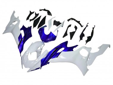 2017-2023 Yamaha YZF 600 R6 Motorcycle Fairings - White Blue Canada