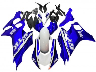 2017-2023 Yamaha YZF 600 R6 Motorcycle Fairings - White Blue GYTR Canada