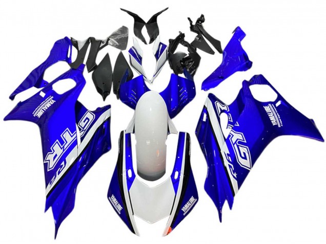 2017-2023 Yamaha YZF 600 R6 Motorcycle Fairings - White Blue GYTR Canada