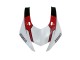 2017-2023 Yamaha YZF 600 R6 Motorcycle Fairings - White Red Black Semakin Didepan Canada