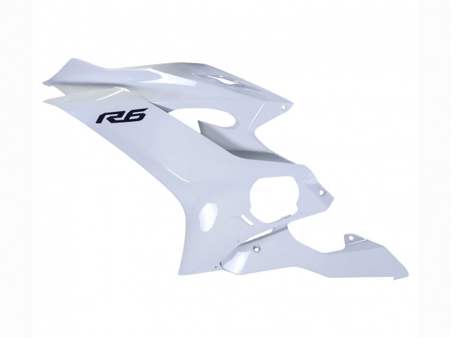 2017-2023 Yamaha YZF 600 R6 Motorcycle Fairings - White Canada