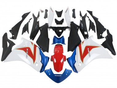 2011-2015 Honda CBR250RR Motorcycle Fairings - White Red Light Blue Canada