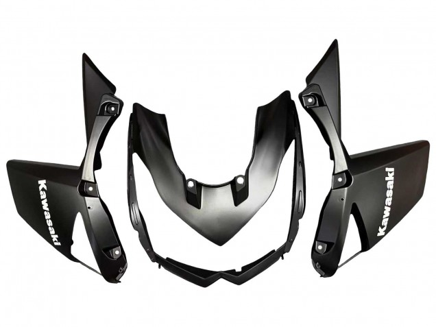 2010-2013 Kawasaki Z1000 Motorcycle Fairings - Orange Glossy Black Canada