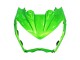 2013-2018 Kawasaki Z800 Motorcycle Fairings - Green Glossy Black Canada