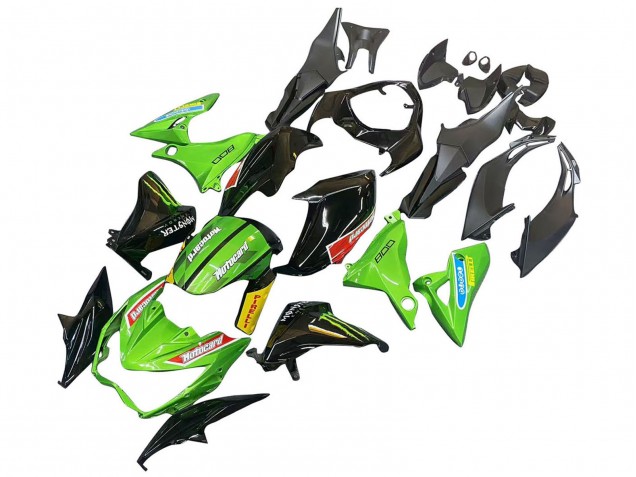 2013-2018 Kawasaki Z800 Motorcycle Fairings - Green Glossy Black Red Yellow Canada