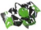 2002-2006 Kawasaki ZX12R Motorcycle Fairing - Green Glossy Black Elf Touch4 Monster Canada