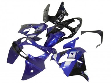 2002-2006 Kawasaki ZX12R Motorcycle Fairings - Blue White Black Canada