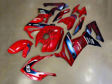 2019-2020 Honda CBR650R Motorcycle Fairings - Red White Dark Blue HRC Pull&Bear 93 Canada