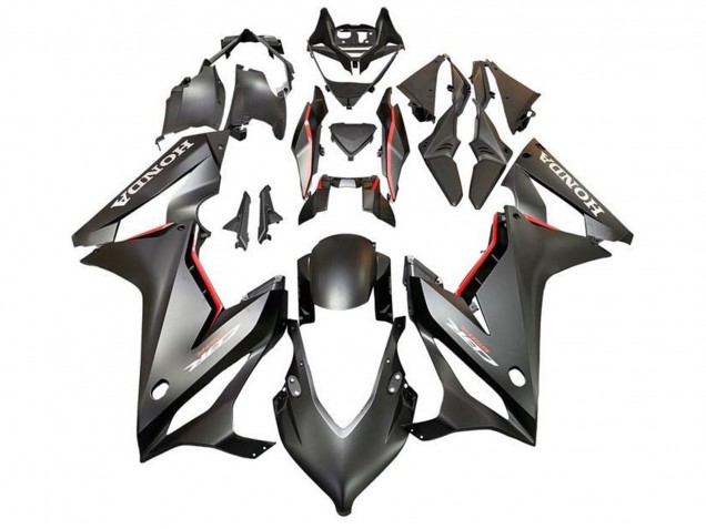 2019-2020 Honda CBR650R Motorcycle Fairings - Matte Black Red Canada