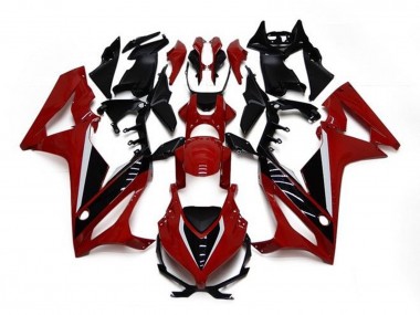2021-2023 Honda CBR650R Motorcycle Fairings - Maroon Red Glossy Black Canada