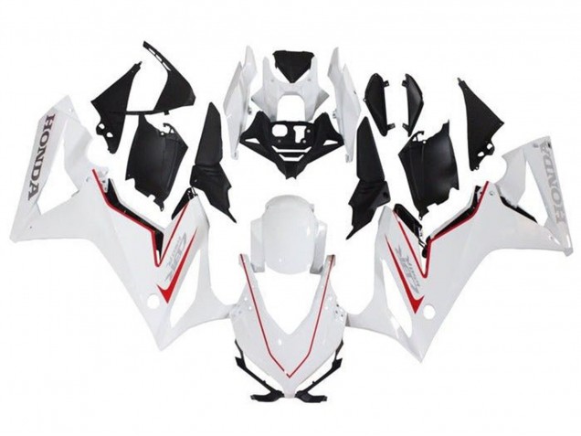 2021-2023 Honda CBR650R Motorcycle Fairings - White Red Black Canada