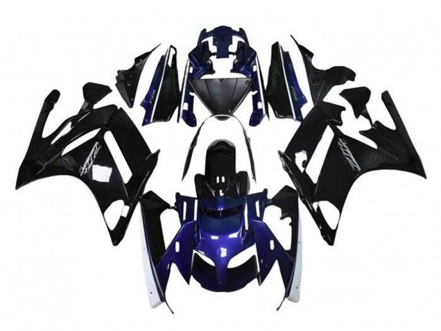 2001-2006 Yamaha FJR1300 Motorcycle Fairings - Glossy Black Blue Canada