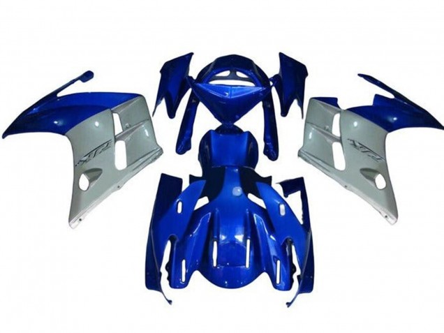 2001-2006 Yamaha FJR1300 Motorcycle Fairings - Blue White Canada