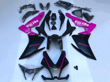 2009-2015 Aprilia RSV4 1000 Motorcycle Fairings - Matte Black Pink Canada