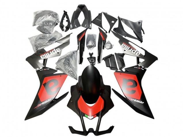 2009-2015 Aprilia RSV4 1000 Motorcycle Fairings - Matte Black Red White Canada