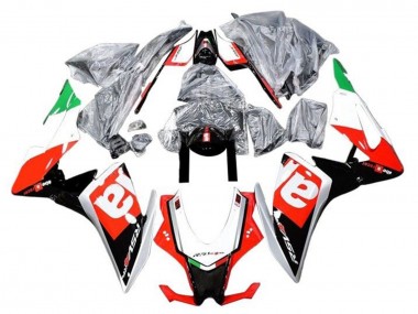 2009-2015 Aprilia RSV4 1000 Motorcycle Fairings - Red Black Silver Green Canada