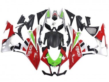 2009-2015 Aprilia RSV4 1000 Motorbike Fairings - Red White Green Canada