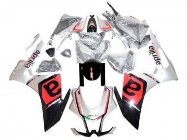 2009-2015 Aprilia RSV4 1000 Motorcycle Fairings - Silver Black Red Canada