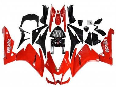 2009-2015 Aprilia RSV4 1000 Motorcycle Fairings - Red Canada